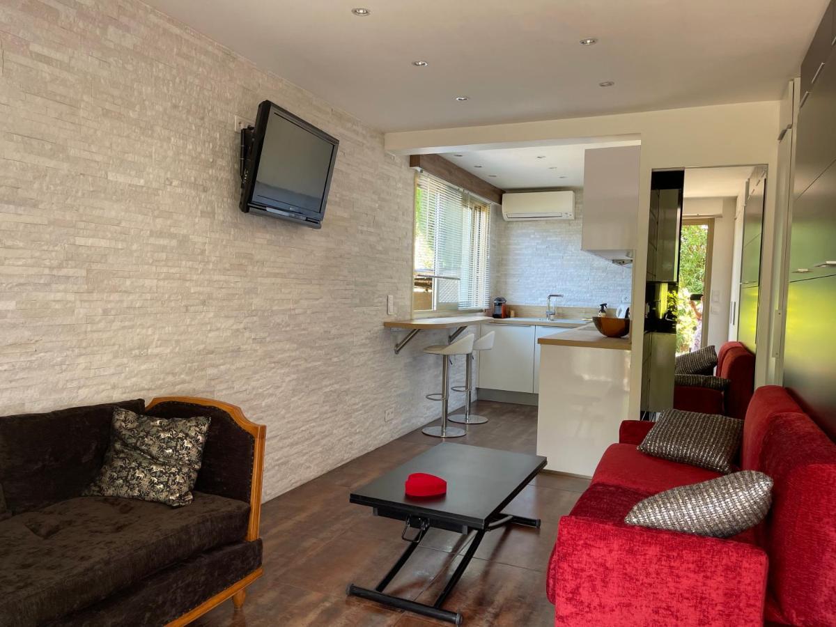 Studio Tout Confort Au Calme Avec Jardin Proche Cannes Ле-Канне Экстерьер фото